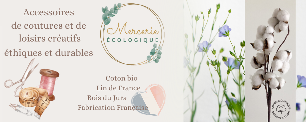 Mercerie écologique Accessoires de couture et de loisirs créatifs