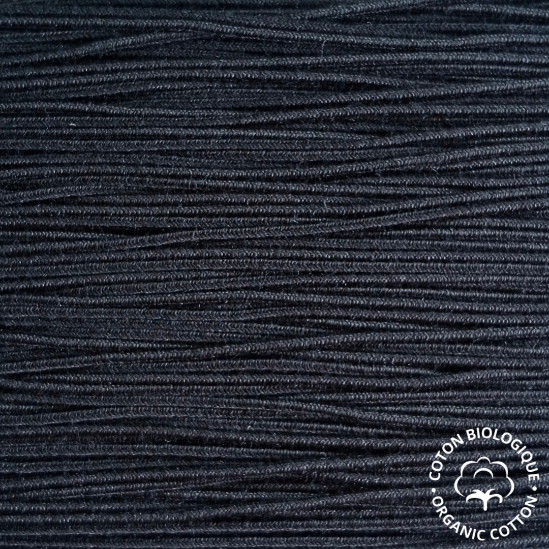 Cordon élastique 1,1mm en coton biologique et caoutchouc naturel – Image 2