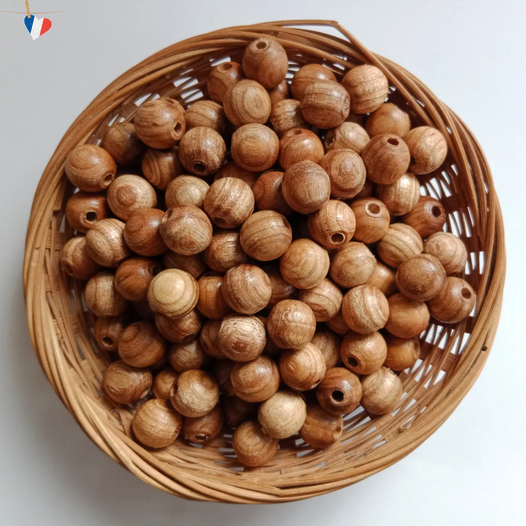 Perle de France - Bois de frêne 10mm